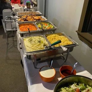 Buffet Options Available.