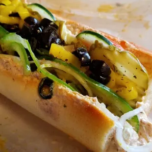 7&quot; Tuna w/everything  (the tuna is excellent)