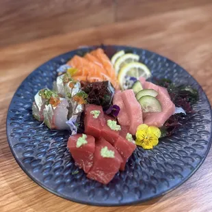 Omakase sashimi