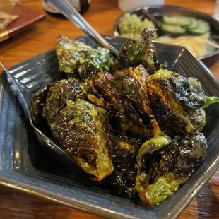 Lemon brussel sprouts