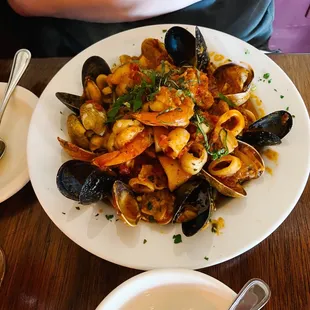 oysters and mussels, food