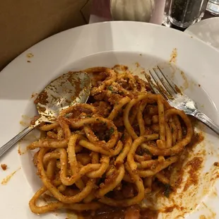 Undercooked pork in my pasta (pancetta)