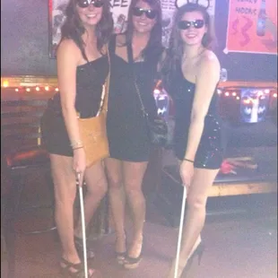 Sexy customers TU girls