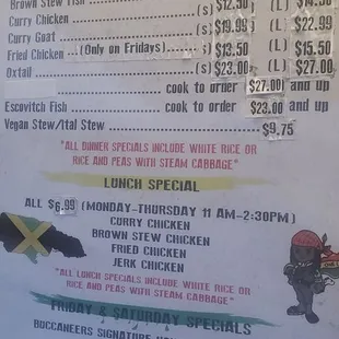 Prices up again.