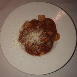 Pasta Bolognese with Sausage