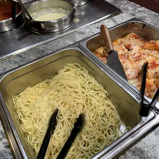 a variety of food items