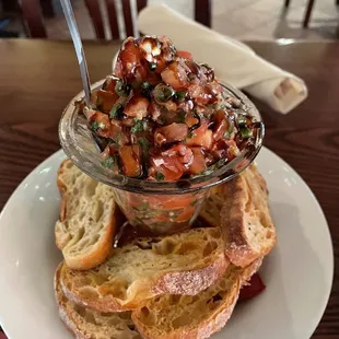 Tomato bruschetta