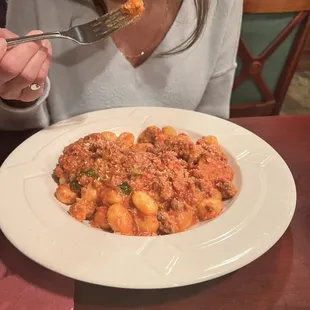 Gnocchi Bolognese