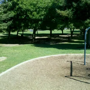 Shadded picnic tables&amp;  grills
