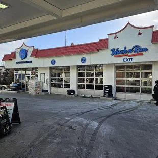 service garage and car wash