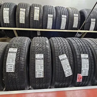 new tires in stock