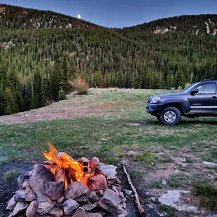 Camping in Leadville