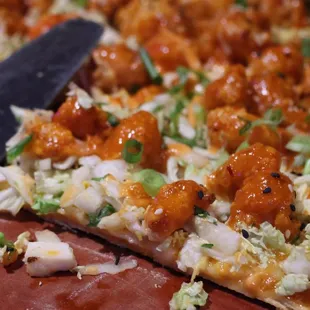 pizza, food