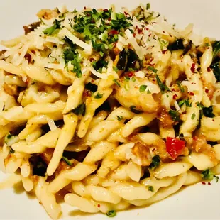 Trofie Pasta,.. Fresh, house-made pasta,.. yummm!