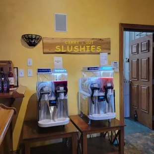 Wine slushies