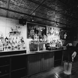 a man behind the bar