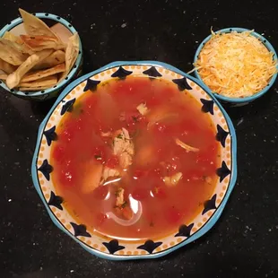 Chicken Tortilla Soup FOOD TRUCK BUCK-N-DINK&apos;S Detroit
