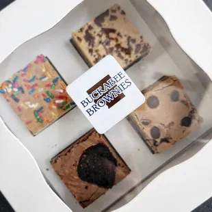 a box of brownies