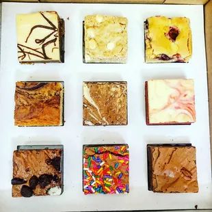Box of 9 Brownies (Wednesday)