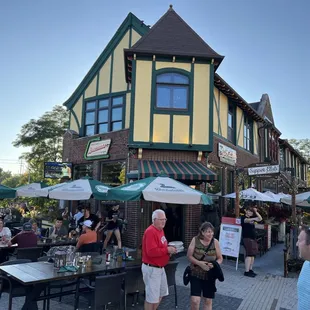 Exterior of restaurant