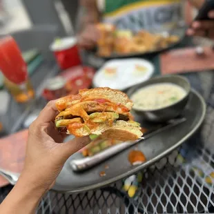 Cheddar &amp; Avo Chicken Sandwich