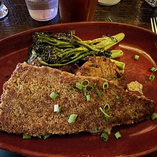 PECAN-CRUSTED TROUT