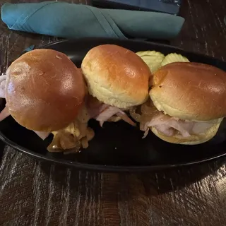 HOT HOT HAM & ROLL SLIDERS