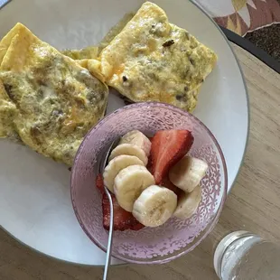 Mushroom Cheese Omelette