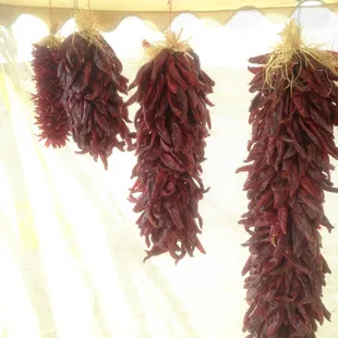 Handmade hatch chili ristras