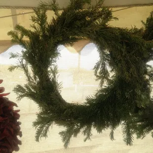 Fresh handmade small wreath