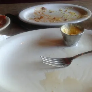 We ate every bite, food is delicious.