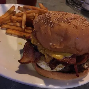 Fire Chief Special. Such a good, meaty burger!