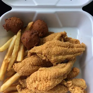 5 piece fish dinner