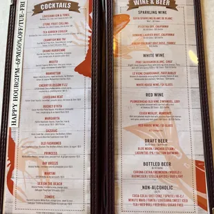 8/30/22 Menu