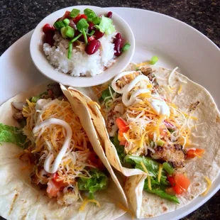 Fish Tacos w Grouper