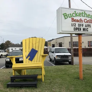 outside