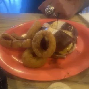 Side of onion rings