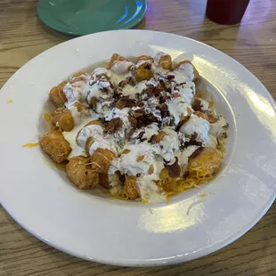 Loaded tater tots