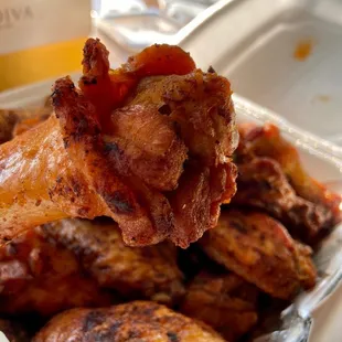 Grilled wings