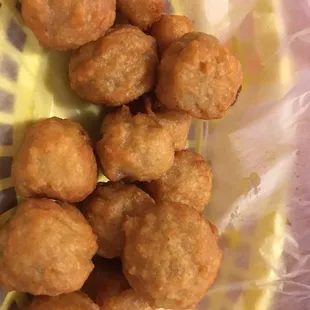Fried mushrooms