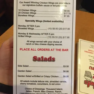 Updated prices 11-2019