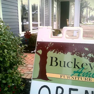 Street sign in Historic Downtown Powell