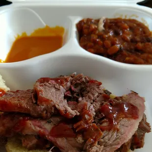 a plate of food