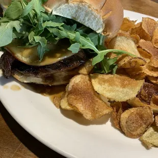 Bourbon bacon burger