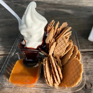 Ice cream nachos