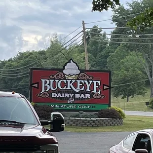 a sign for buckeye