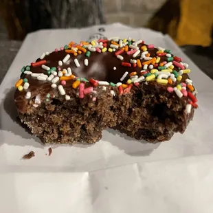 German Chocolate Donut