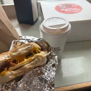 Egg &amp; Cheese Sandwich