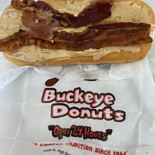 Maple Bacon Long John Donut
