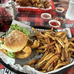 Lake Erie Perch Sandwich